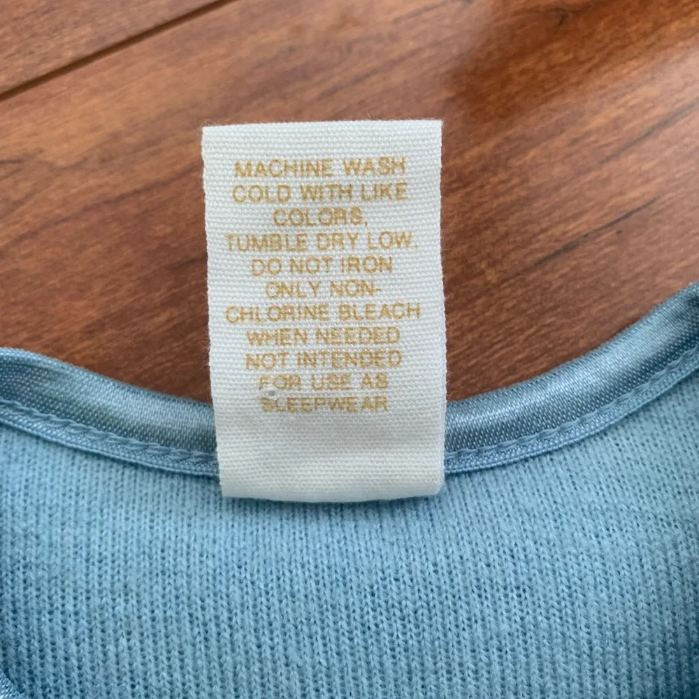 Vintage Baby Gap•Girl's Blue Snap Front Fleece Jacket 12-18 Months